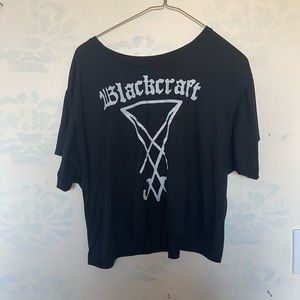 Black Craft Cvlt cropped top